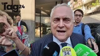 Lazio, Lotito: "Ho fatto risultati, proprietà straniere i debiti. Noi sempre davanti alla Roma"