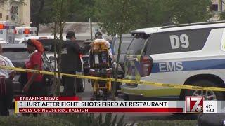 3 injured in fight, shooting at Raleigh restaurant