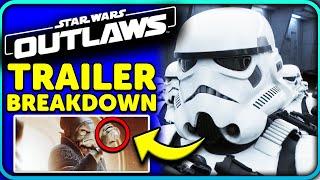 NEW Star Wars Outlaws Trailer BREAKDOWN! Open World Details!