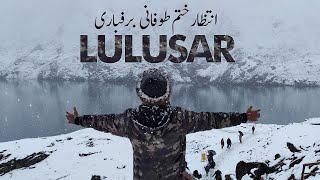 Most Breathtaking Snowfall in Lulusar Babusar | Snowfall in Naran Kaghan Valley