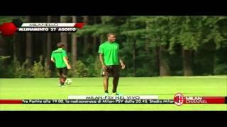 Milanello Allenamenti 27-08-2013