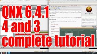 QNX operating system 6.4.1, 4 and 3 complete tutorial - December 2024 - e8f949b2