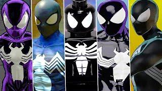 Evolution of Black Suit in Spider-Man Games 2000 - 2022