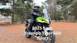 2025 spec Triumph Tiger 660