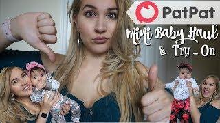 Pat Pat BABY HAUL | REVIEW | FIRST IMPRESSIONS & TRY-ON | Scam?Or worth it??