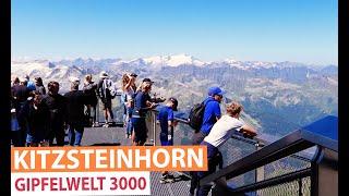 Kitzsteinhorn in Zell am See Kaprun : Gipfelwelt 3000 - spektakuläres Ausflugsziel auf 3.029 Metern