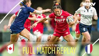 Canada make perfect start! | Canada v France | Full Match Replay | WXV 1 2024