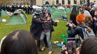 ‘Anti-Jewish’ demonstrations taking place on Columbia University’s campus