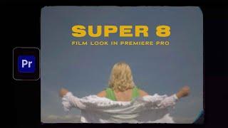 How to get the SUPER 8 look PREMIERE PRO - VINTAGE (FREE DOWNLOAD)