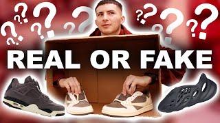 REAL OR FAKE SNEAKER CHALLENGE (SNEAKER EMPLOYEE EDITION)