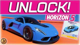 HOW TO GET the HENNESSEY VENOM F5 in Forza Horizon 5 Update 10