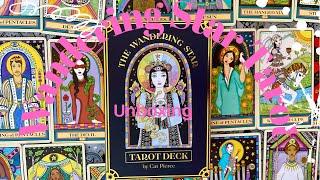 The Wandering Star Tarot Deck by Cat Pierce | Unboxing and First Impressions Walkthrough