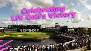 Celebrating LIV Golf's Victory: Winning The World Golf's Best Innovation Award