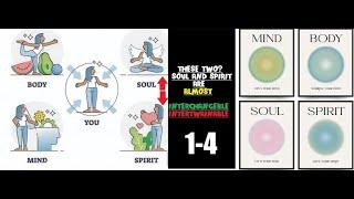 What Is The Difference Between Soul & Spirit, Mind & Heart, Body Mind & Brain, Ghost & Spirit 1-4