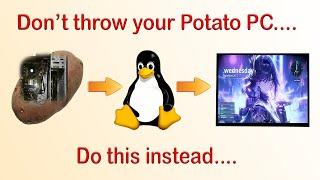 Revive Your Potato PC - Make It a Home Console