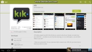 How to install Kik Messenger on PC Windows 8/7/XP