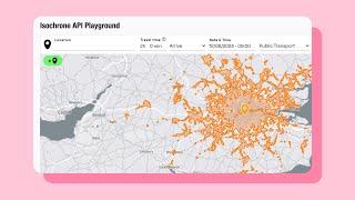 Make your own TravelTime Maps