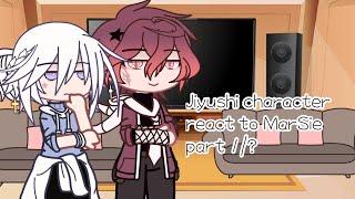 Jiyushi characters react to MarSie (Marcus and Sienna)  _Part 1/?_By: AyThu