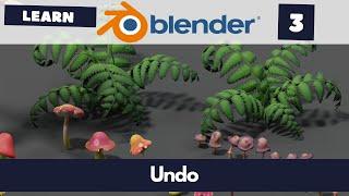 Learn Blender 3 - Undo