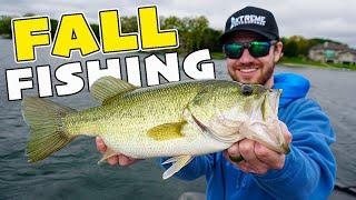 Best Method To Catch BIG BASS In The Fall! (Fish This LURE)