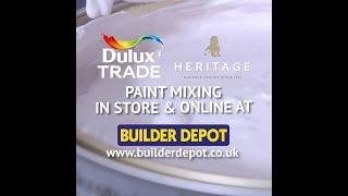 Dulux Paint Mixing at Builder Depot