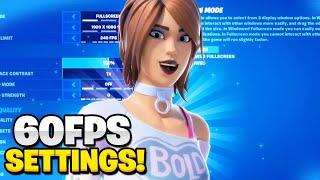 Best 60FPS Console Linear Settings For Competitive + Piece Control (PS4 + Xbox Season 4 Settings)