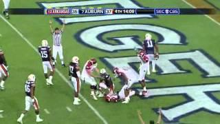 Tyler Wilson vs Auburn 2010