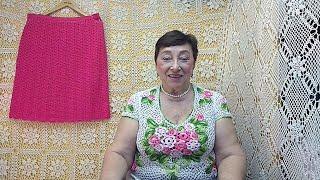 Юбка "Фуксия". Мастер-класс по вязанию крючком от О. С. Литвиной.