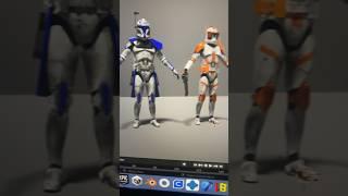 #maythe4thbewithyou #starwarscelebration #starwarsday #captainrex #commandercody #genesiidea #3d
