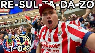 CHIVAS vs AMÉRICA 1-0 ¡LOS HICIMOS CENIZAS! *RESULTADAZO* Resumen Desde Estadio Akron