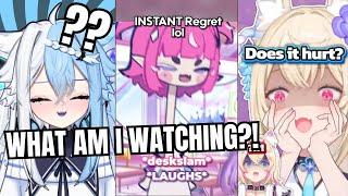 Vtuber clips that you must watch ALONE | Aquwa Reacts to Vtuber Clips