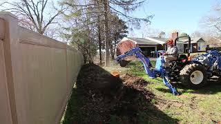 Stump Removal - Tractor with Backhoe or Stump Grinder?