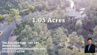 The Rim Golf Club Real Estate - Lot 105  Payson, Arizona