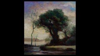 Study by M Francis McCarthy of: Pond by Camille Corot