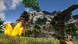 выживание в ARK  Survival Evolved с модом GAIA часть 1