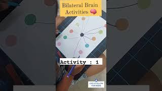 Bilateral Brain Acitivity #bilateralstimulation #learning #education#focus#attention #homeschooling