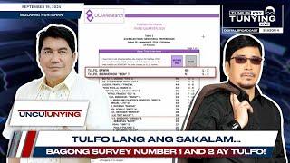 Tulfo lang ang Sakalam...bagong survey Number 1 and 2 ay Tulfo!