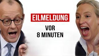 Eilmeldung: Merz HAT die Pläne der Kanzlerin OFFIZIELL AUFGEGEBEN!