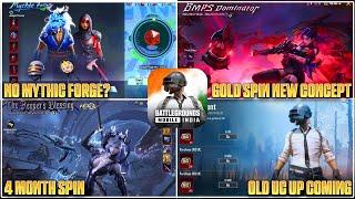 BGMI 3.4 PATCH NOTE: OLD UC UP IS BACK 100% BONUS || MYTHIC FORGE NO CHANGES || ALAN WALKER X BGMI