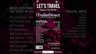 iTravelDirect - Top 15 Best Destinations to Visit in December 2023