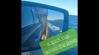 Our truck is on a ferry! #swansisland #mainecoast #visitingourkids