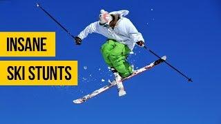 INSANE SKI STUNTS • Extreme skiing, freestyle & freeride compilation