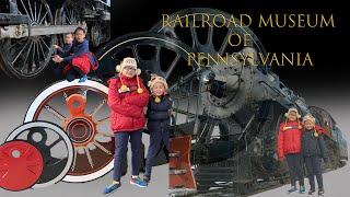 RAILROAD MUSEUM OF PENNSYLVANIA | STEAM LOCOMOTIVE FOR KIDS | STRASBURG RAIL ROAD