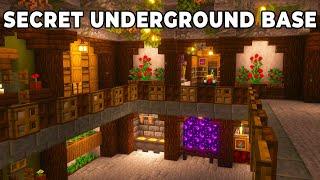 Minecraft: ULTIMATE Underground 2-Tier Base [Tutorial]