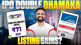 ₹71 IPO Double Dhamaka or  ? Global Civil Projects IPO & Ellenbarrie Industrial Gases IPO