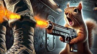 SQUIRREL BREAKS INTO SECRET BUNKER! (Squirrel With a Gun)