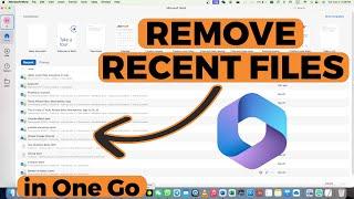 How to Clear Microsoft Office Recent Files in One go (Mac)