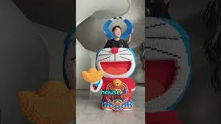 ‍ Dad Hiding in the Building Blocks!