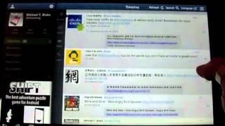 TweetCaster HD Beta Review