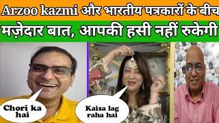 India Pak funny debate | | Arzoo kazmi vs Rohit Sharma Sumeet Jain | Pakistan media on India latest